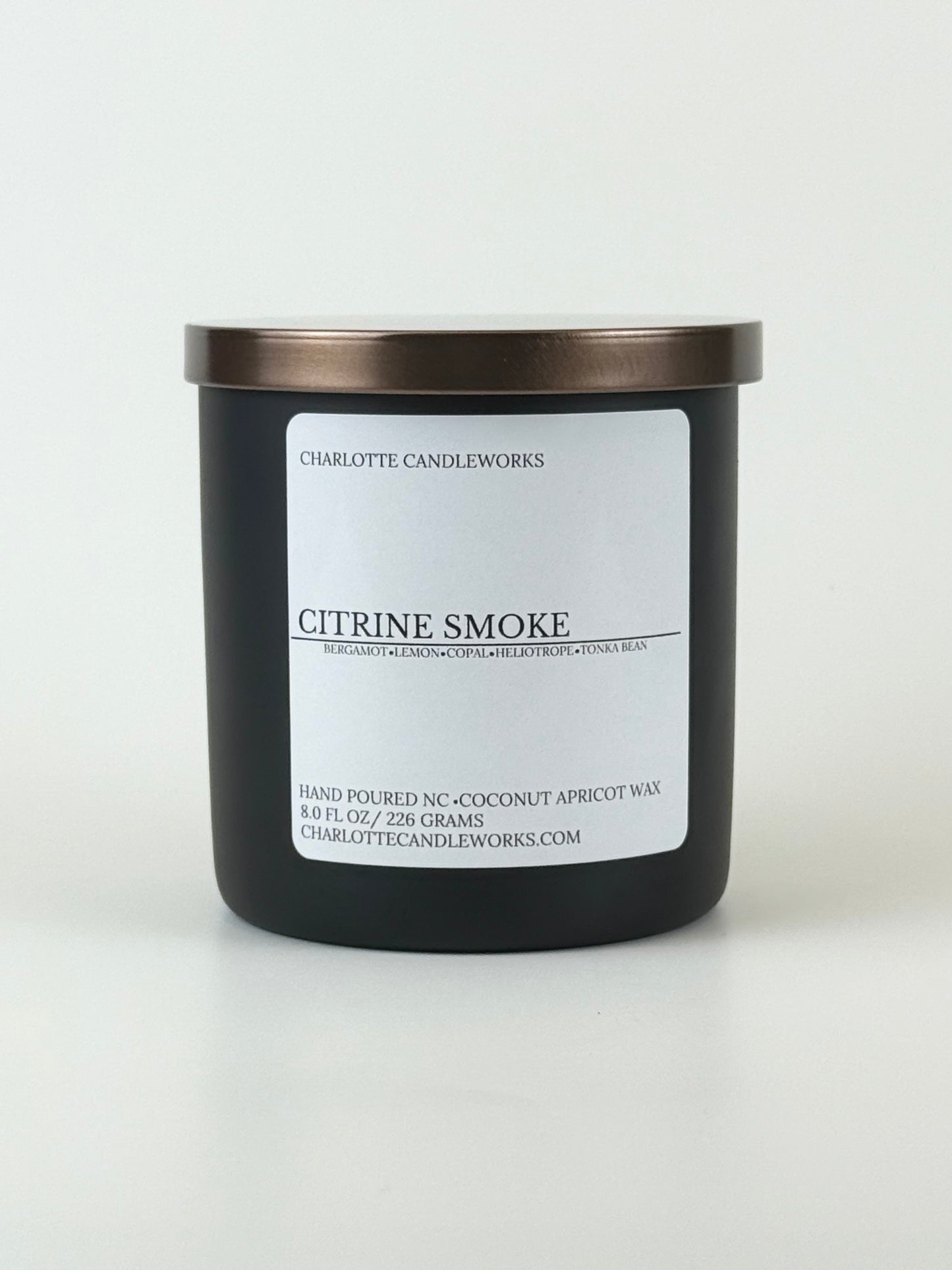 8 oz. Candle - Citrine Smoke