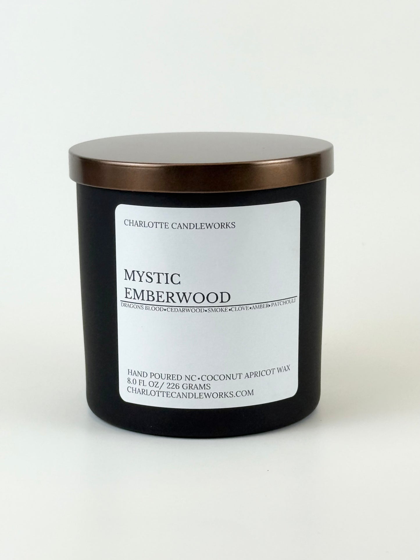 8 oz Candle - Mystic Emberwood