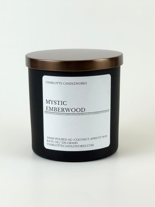 8 oz Candle - Mystic Emberwood