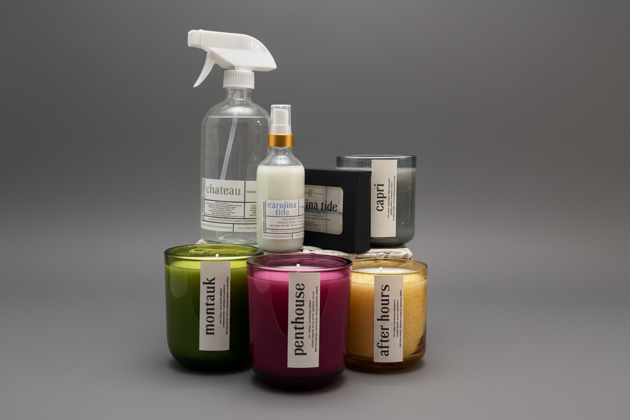 Products with complementary background color